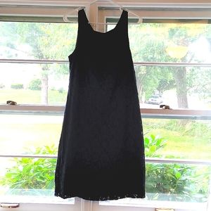 Banana Republic Dark Navy Lace Dress